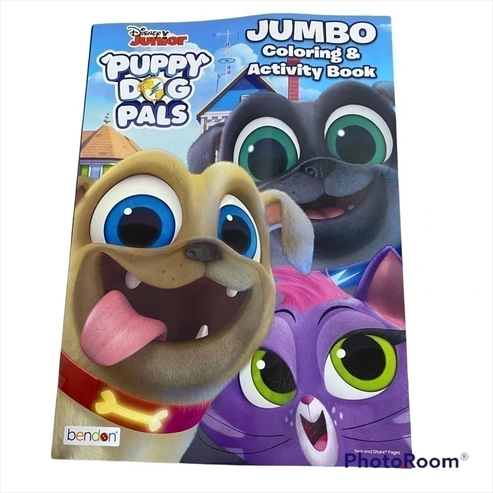 Puppy Dog Pals Coloring & Activity Book Disney Pug Dog Puppy Kids Children’s